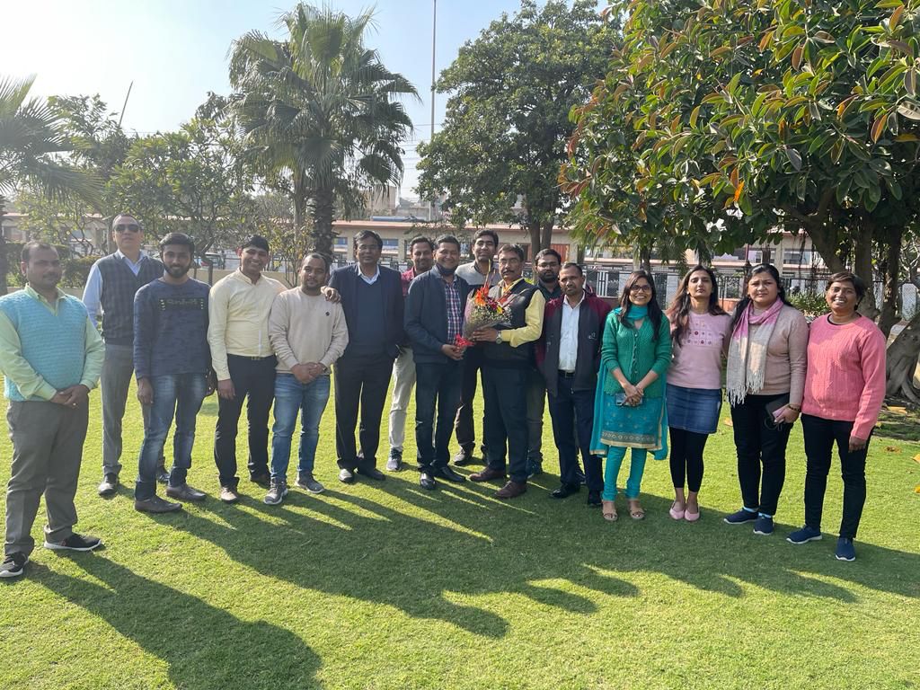 Team gathering at IntelEnergi